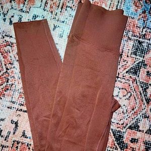 Mauve Fabletics Sculptknit Leggings